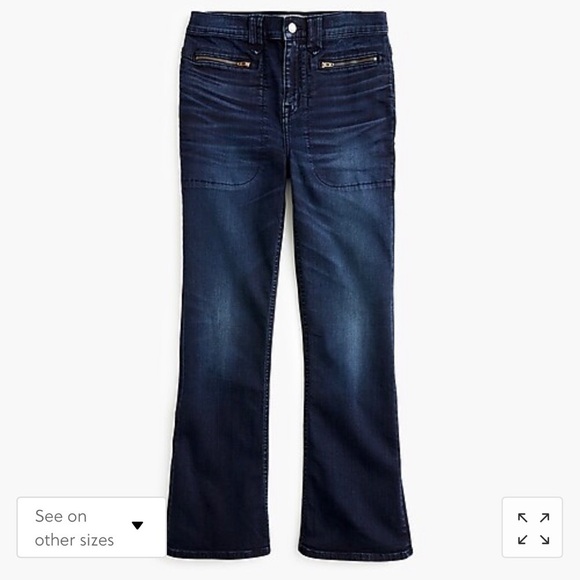 Point Sur 10" Demi bootcut Jean 377 A/B * - Picture 4 of 7